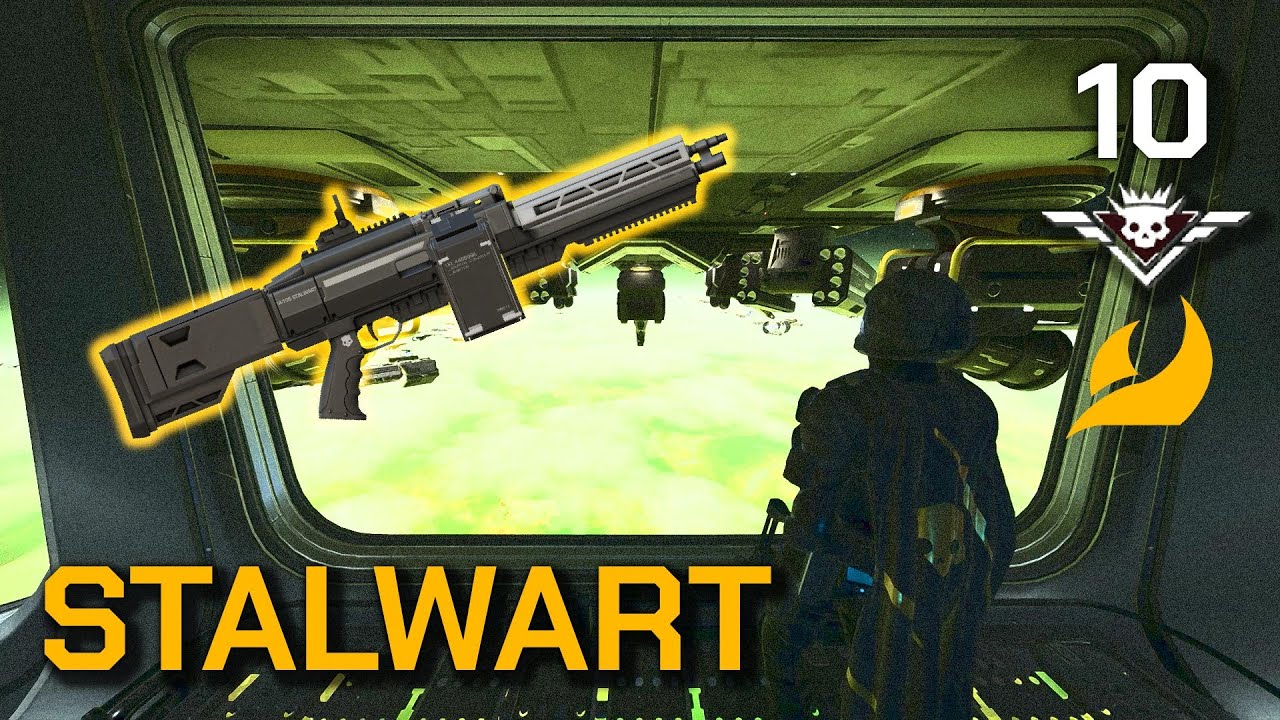 Helldivers 2 -  The Stalwart Shreds Everything - Solo Superhelldive - Full Clear