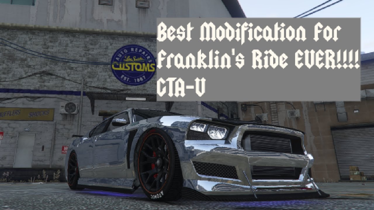 Best EVER Modification For Franklin's Car In GTA V!!!!!!!!!! YouTube