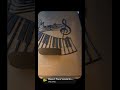 Could You 3D print Music?🎼✨🎵 #3dprinting #bambulab #art #diy #3dart #pianokeys