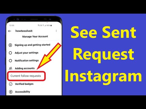 How To See Sent Request on Instagram & How to Cancel Instagram Sent Request in new update!!