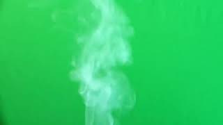 White Smoke Green Screan Effect