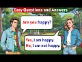 English conversation practice  questions and answers  learn english for beginner