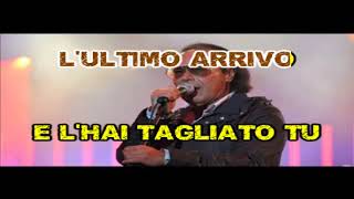 Video thumbnail of "Antonello Venditti - Tradimento e perdono (karaoke - fair use)"