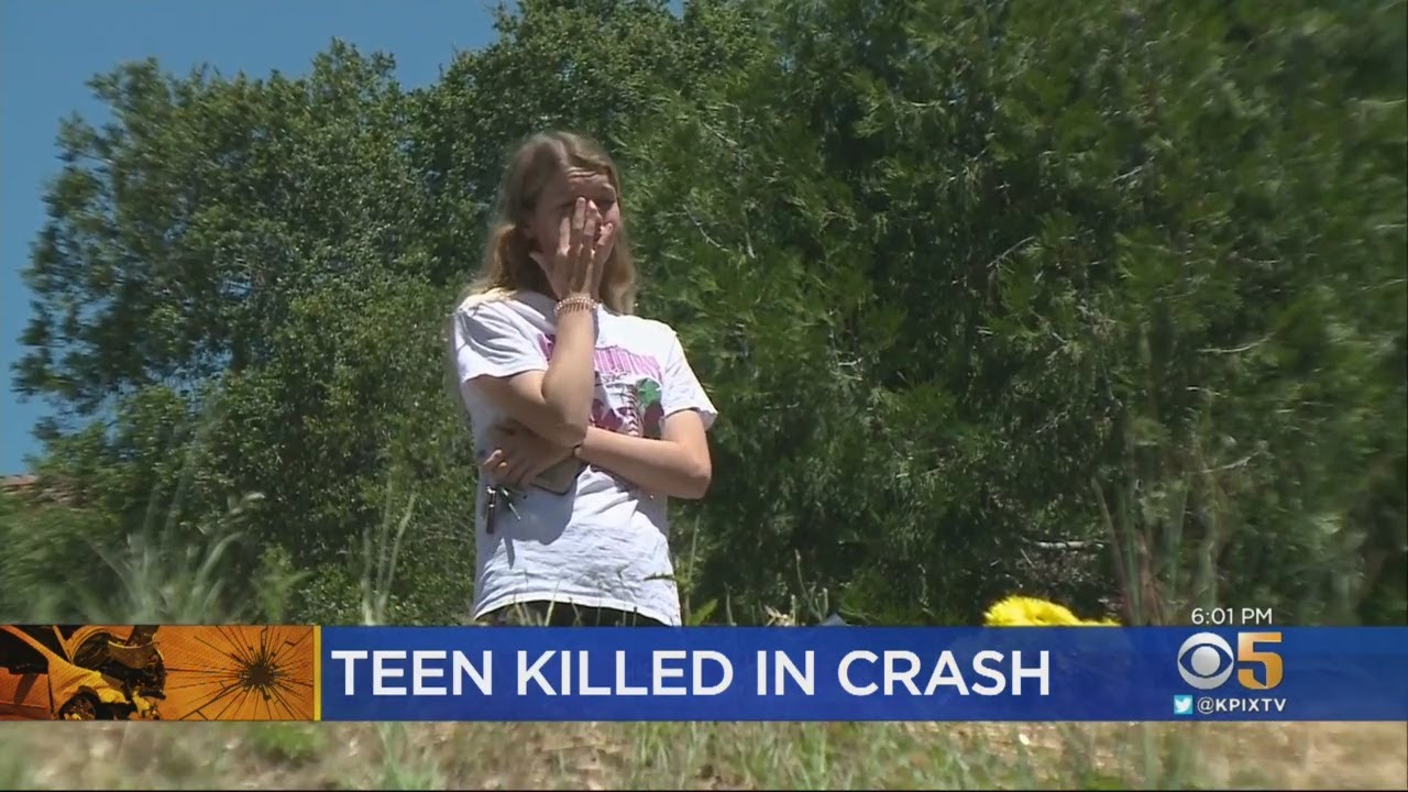 Teen Killed In Santa Rosa After Car Goes Airborne Into Trees - YouTube
