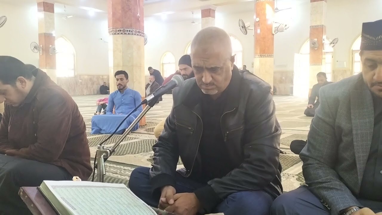 سورة الصافات بصوت القارئ الاستاذ حيدر عمر العبيدي حفظه الله من رحاب جامع سيدنا ابي ايوب الانصاري