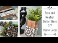 Easy &amp; Neutral Dollar Store DIY Home Decor | My very first video!!  Whoop!!