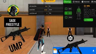 Free fire  SADX FREESTYLE 100% working panel toxicLive 