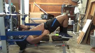 Day 6 of 30 - Bench Press Everyday Program - Pin Press Chest Workout with Resistance Bands!