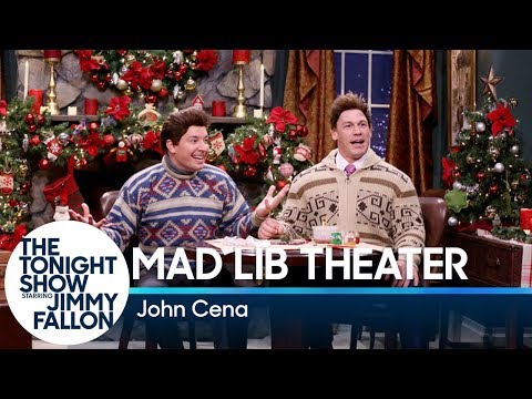 Mad Lib Theater with John Cena