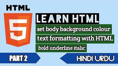 web development series for visually impaired person part 2. how to formatting text in HTML