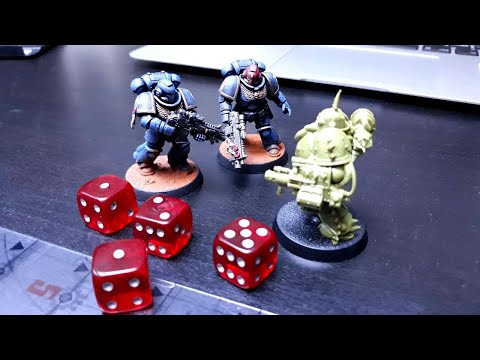 Видео: Как играть в настольный Warhammer, за 10 минут. База.