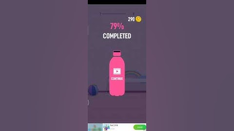 playing all levels in bottle jump 3D