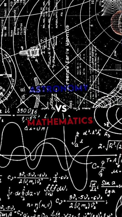 Astronomy vs Mathematics - #science #physics #maths #shorts