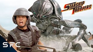 Starship Troopers | Bug Fight In The Desert | Full Scene