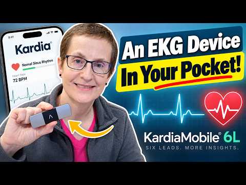 An EKG Device In Your Pocket - AliveCor KardiaMobile 6L Review