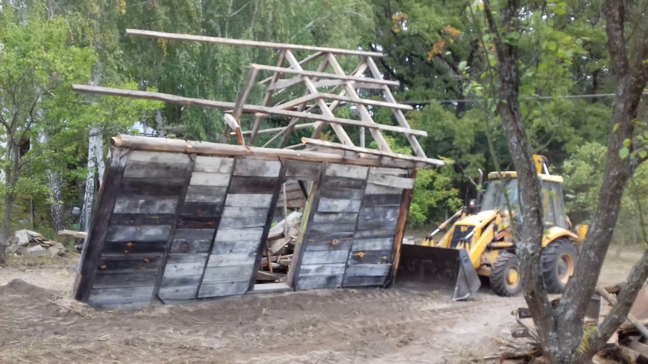 Демонтаж дома, (098) 087-77-78. разборка домов, снос дачного дома - YouTube