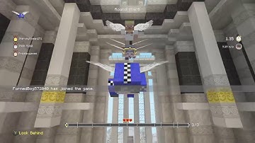 Minecraft console - glide mini game icarus track