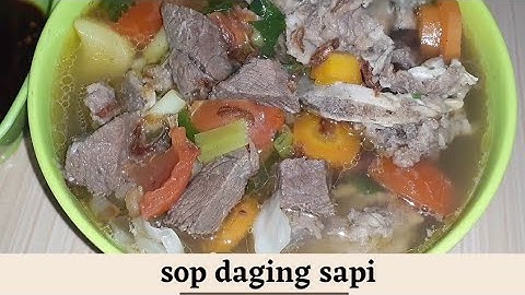 SOP DAGING SAPI👍|ala rumahan,menu praktis buka puasa|Dapur Sederhana