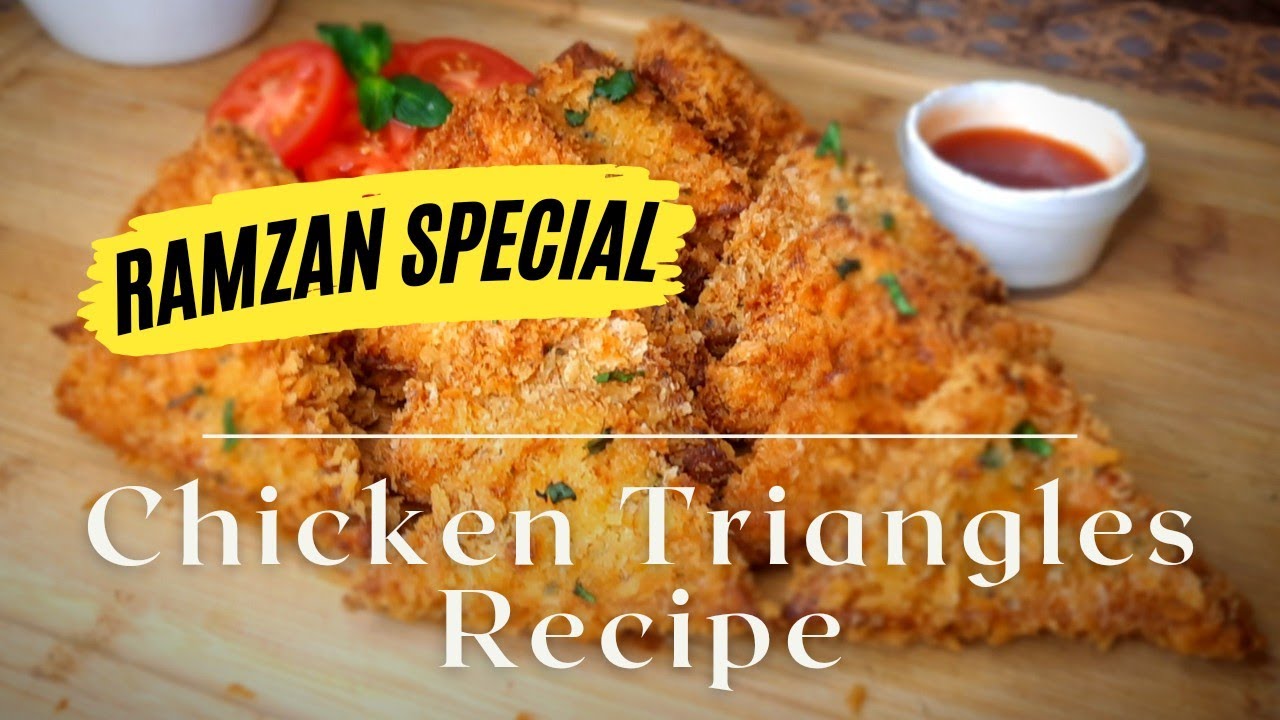 Chicken Triangle Recipe | Ramadan Chicken Snacks Recipes | Best Iftar Recipe