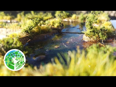 Realistic Modular River Tiles: mould-making and casting practice