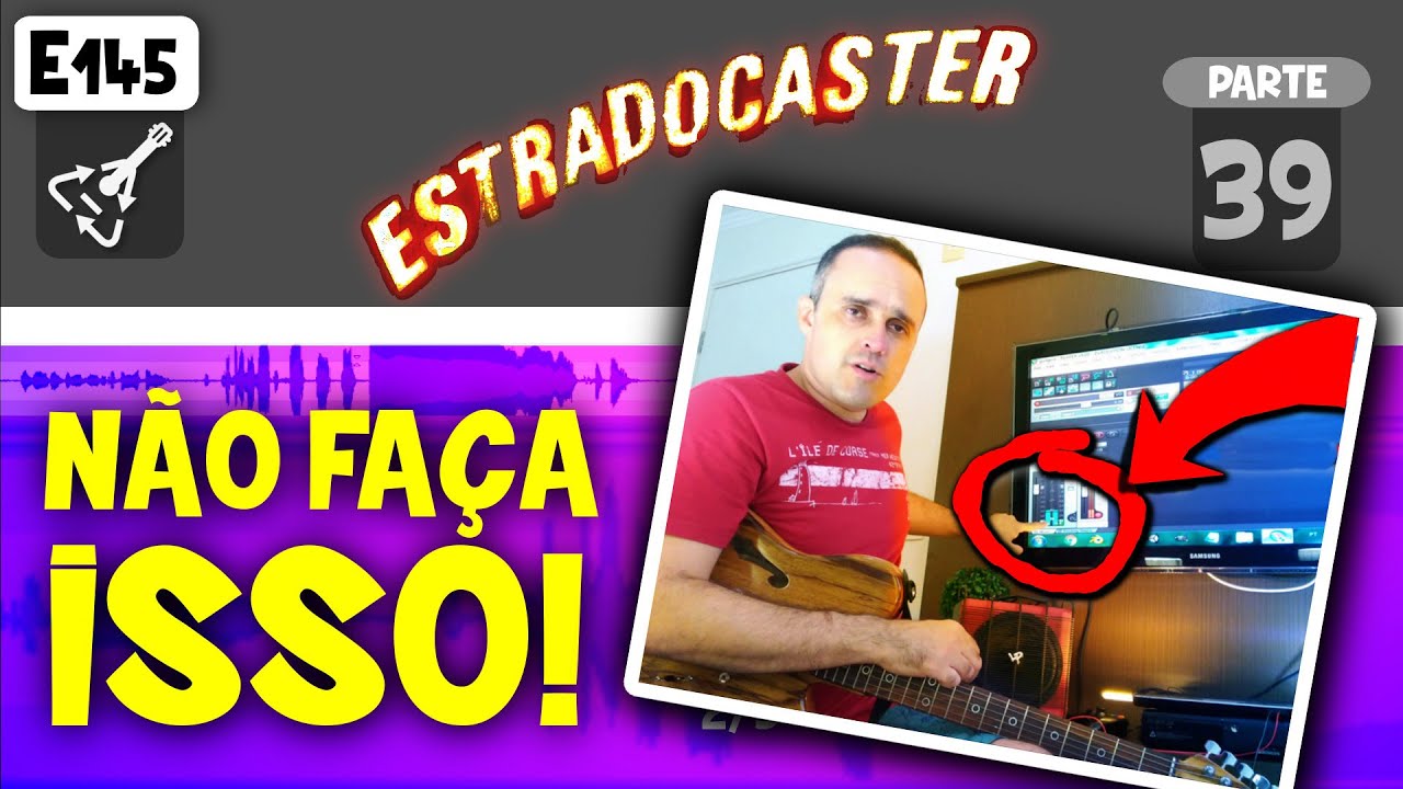 🔥 ZZZZZZZ! Chiado quando liga a guitarra direto no PC? Relação Sinal/Ruído - 2/3 (E145)