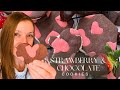 Strawberries and Chocolate Sandwich Cookies