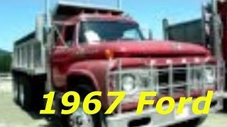 1967 T850 Ford Dump Truck   Antique Truck Show Duncan BC