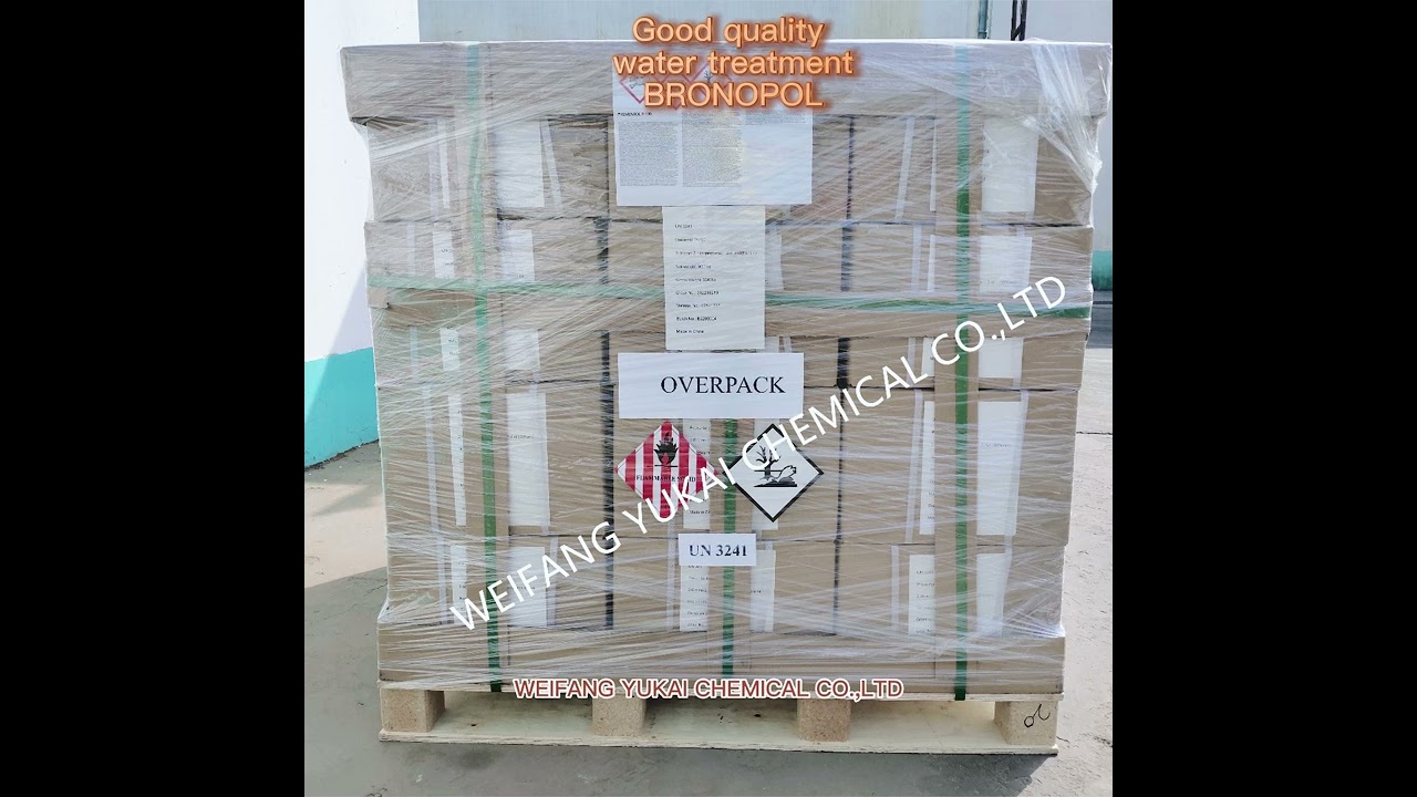 Bronopol (2-Bromo-2-Nitropropane-1,3-Diol)CAS NO.: 52-51-7www.yukaichem.comTel: +86-536-8865335