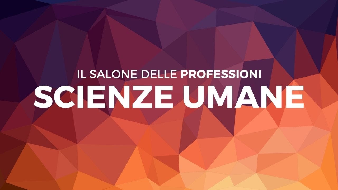 Cosa sono le Scienze Umane? - YouTube