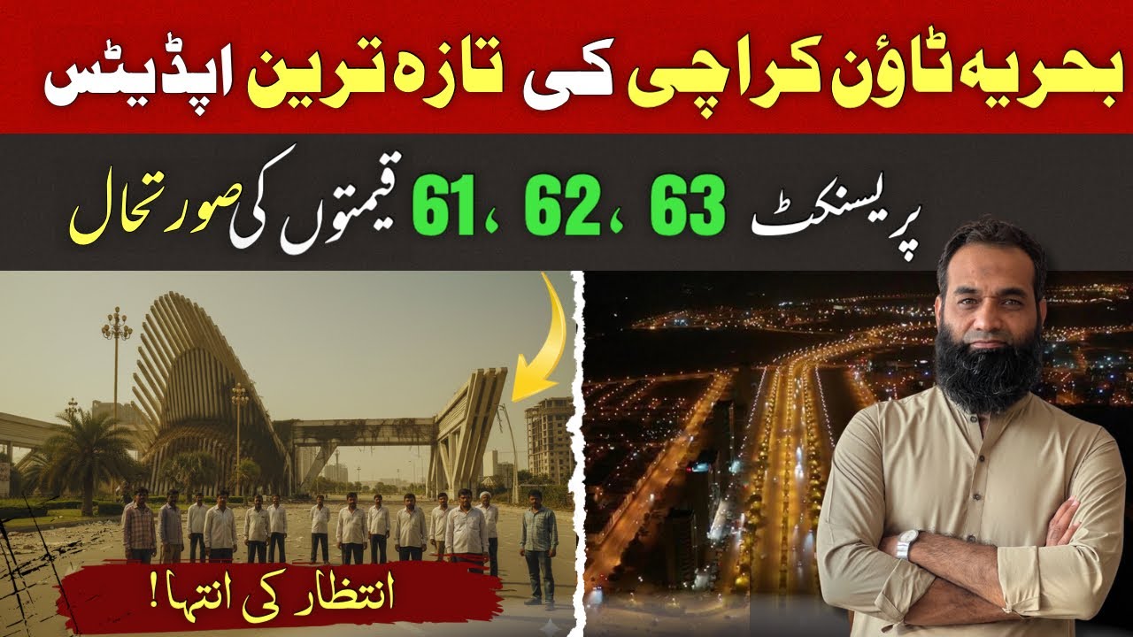 Bahria Town Karachi Latest Updates | Precinct 61, 62 & 63 Price Report