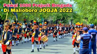 Pawai Karnaval Festival Bregada Rakyat 2022 Di Malioboro Yogyakarta | Wisata Jogja