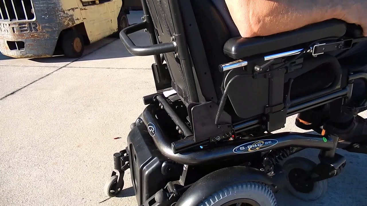 Quickie 646 SE High Speed Power Chair - YouTube