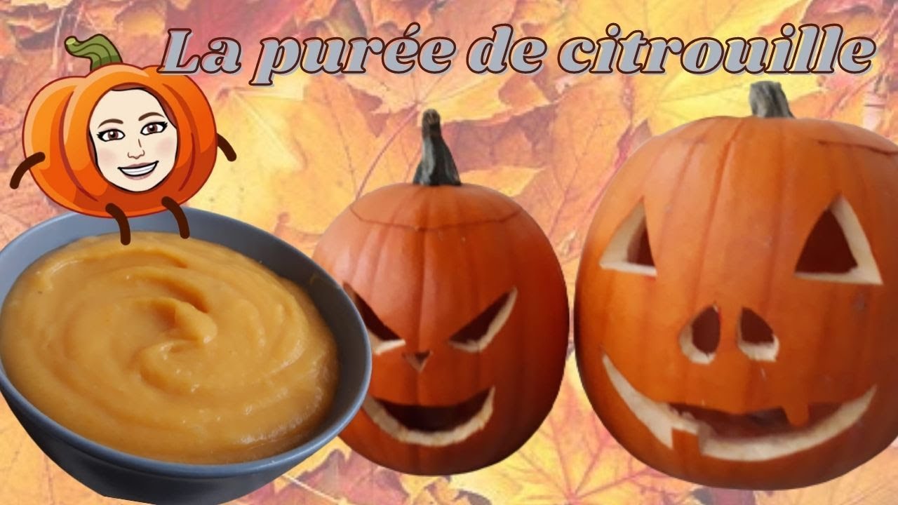 Recette facile et rapide de la purée de citrouille YouTube