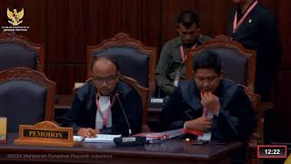 Sidang Panel 1, PHPU Anggota DPR RI, DPD, DPRD Provinsi, DPRD Kabupaten/kota