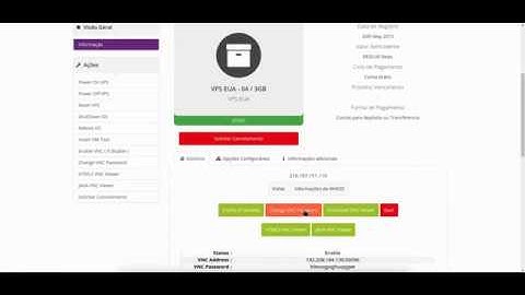 Como formatar o VPS pelo painel.