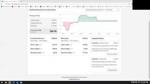 Xero Cash Flow Forecast