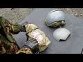 STSh-81 Sfera and SSSh-94 Sfera-C Russian helmet ballistic test - Diapers for Spetsnaz