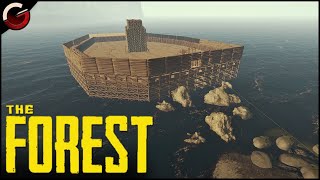 ESCAPE FROM ALCATRAZ PRISON! The Ultimate Prison Base | The Forest Gameplay screenshot 2