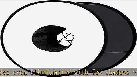 PULUZ Round Flash Softbox Diffuser 18inches / 45cm Portable Ring Flash Diffuser  Soft Box for Speed