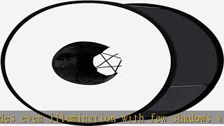 PULUZ Round Flash Softbox Diffuser 18inches / 45cm Portable Ring Flash Diffuser  Soft Box for Speed