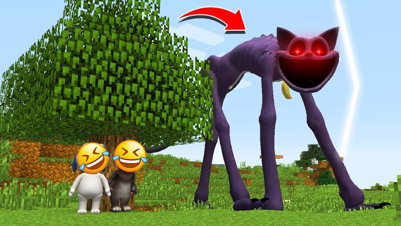 i Found Scary CATNAP 😱 in Minecraft Part 3 | Minecraft Lunar Moon |