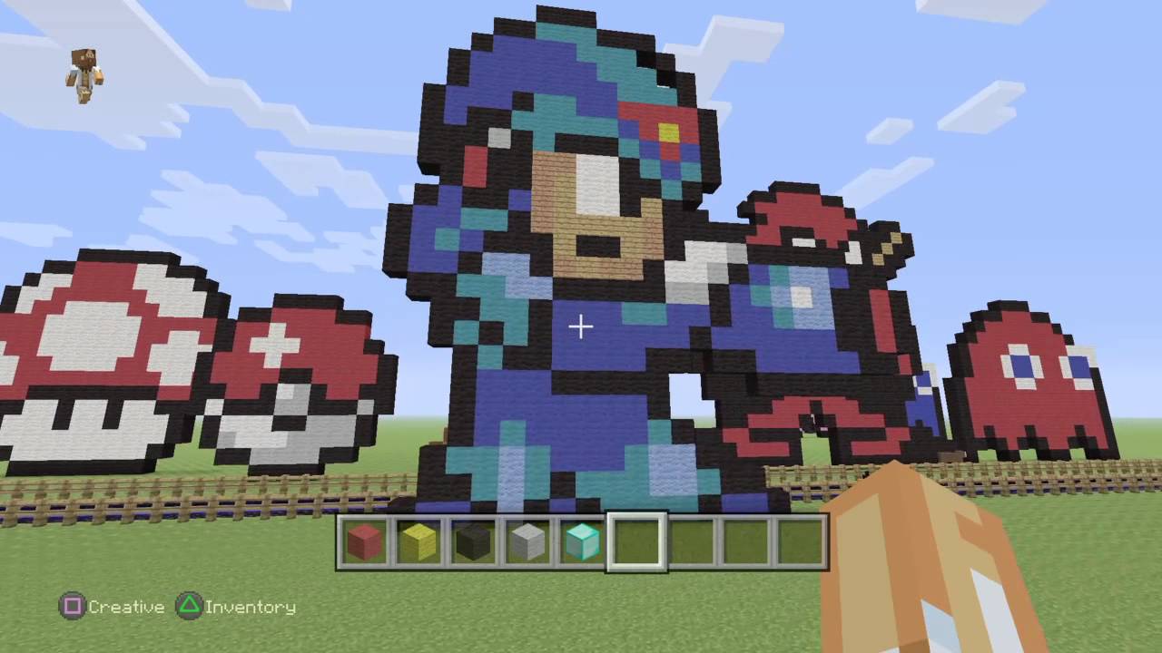 Minecraft PlayStation®4 Edition Pixel Art YouTube