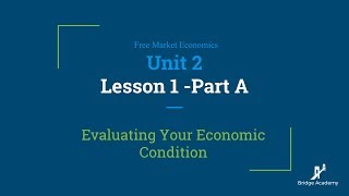 ECO U2/L1 Evaluating Your Economic Condition