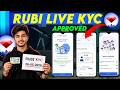 🔴 Live Rubi KYC APPROVED in 5 Minutes || Complete Verification Method || Rubi KYC Kaise kren Gauide