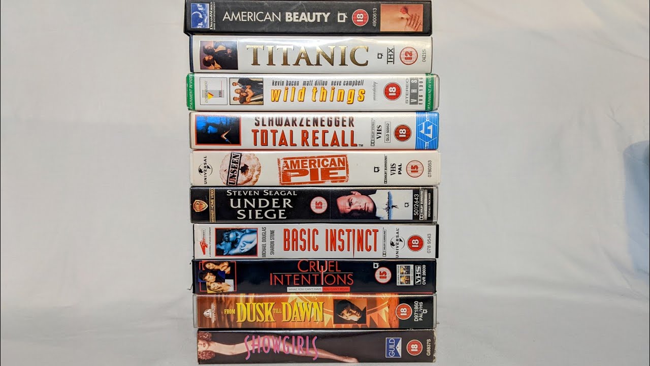 Top 10 Most Paused Movie Nude Scenes on VHS Tapes - YouTube