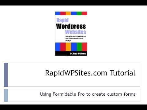 formidable pro tutorial One-click like/unlike – formidable pro tutorial – michael davis.