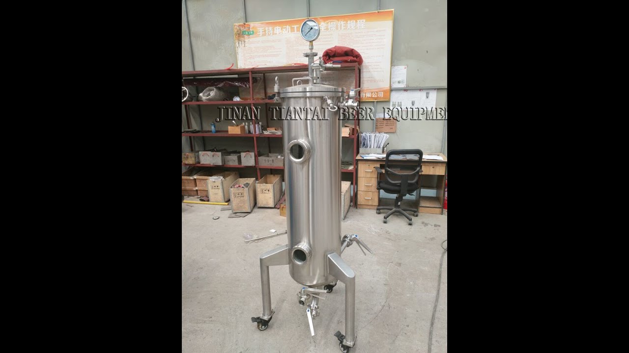 How to set up a microbrewery_hop gun to do dry hopping in fermenter