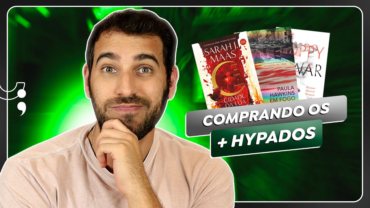 GASTEI R$ 800 COMPRANDO OS LIVROS MAIS HYPADOS DO MOMENTO NA AMAZON!