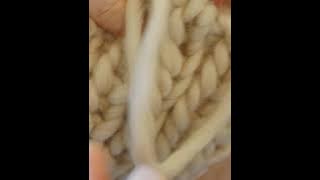 ITALIENSK AVFELLING strikketeknikk