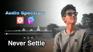 How to make Audio Spectrum with KineMaster | How to make Audio Spectrum Easily |